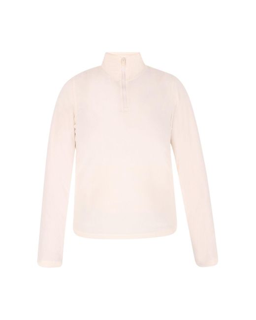 LOMASI White Fleecepullover Für Damen