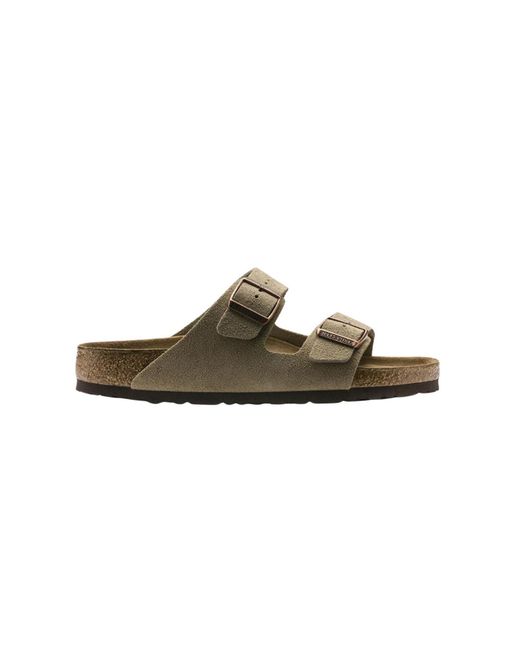 Birkenstock Braune Arizona-Hausschuhe Für Männer Für Herren in Green für Herren
