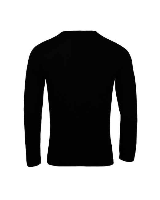 Emporio Armani Sweatshirt regular fit in Black für Herren