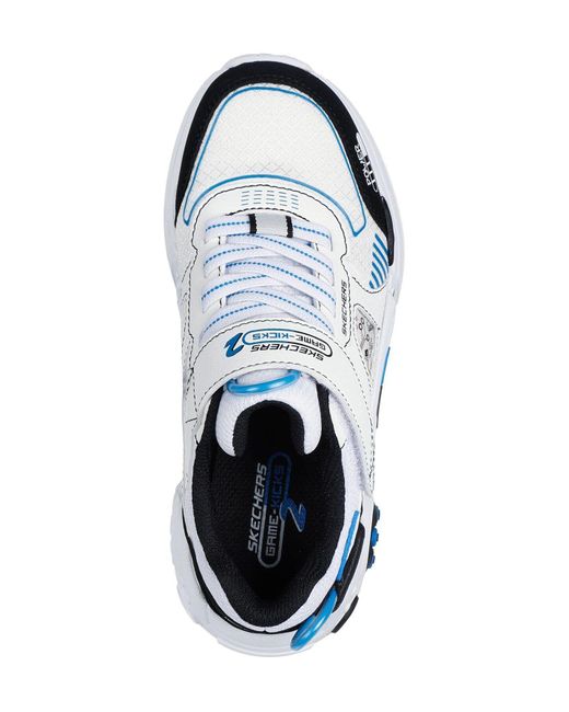 Skechers Blue 402270 Weißes -Kapuzenpullover Modell L