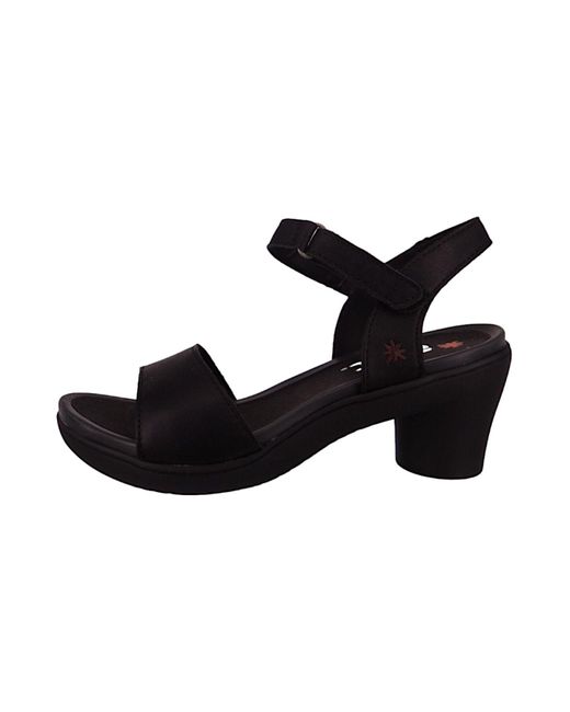 Art Komfort sandalen alfama 1475 black leder mit softlight fußbett
