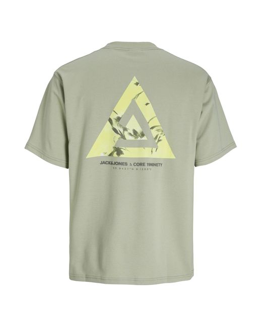 Jack & Jones T-shirt triangle summer kurzarmshirt in Gray für Herren