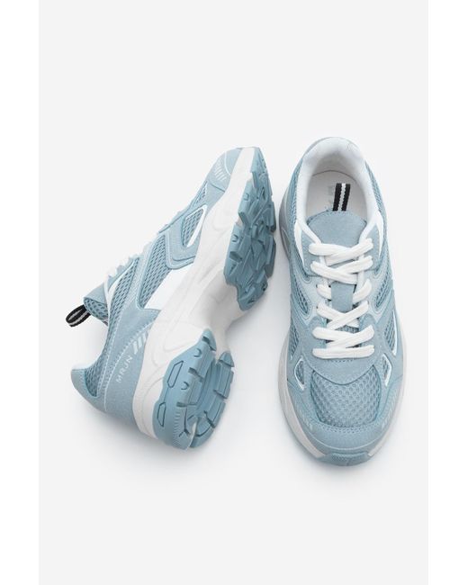 Marjin Blue Sneaker – Sargen, Dicke Sohle Und Spezielles Mesh-Detail Für Damen