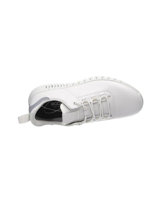 Ecco Sneaker flacher absatz in White für Herren