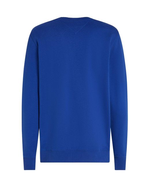 Tommy Hilfiger Essential Terry Crewneck Für Herren in Blue für Herren