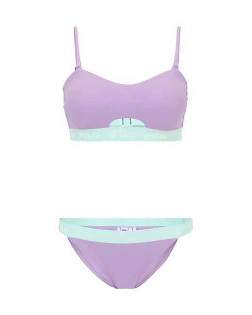 Fila Purple Bikini-set unifarben