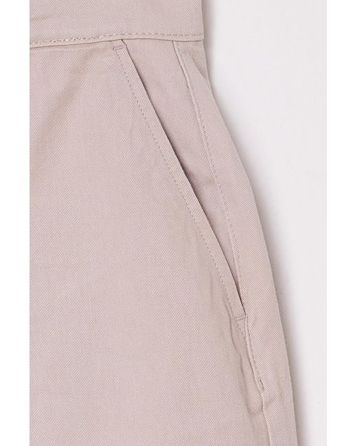Trendyol Stone Regular Fit Brit Closure Gabardine Shorts & Bermudas Für Herren in Natural für Herren