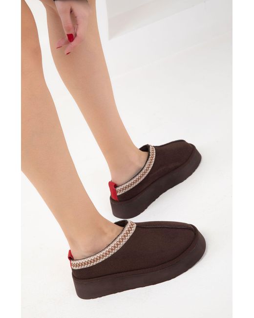 Soho Brown Braune Wildlederstiefel Und Stiefeletten Für Damen