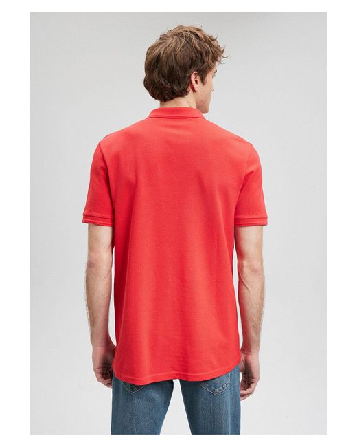 Mavi Es polo-t-shirt slim fit / slim fit-70471 in Red für Herren