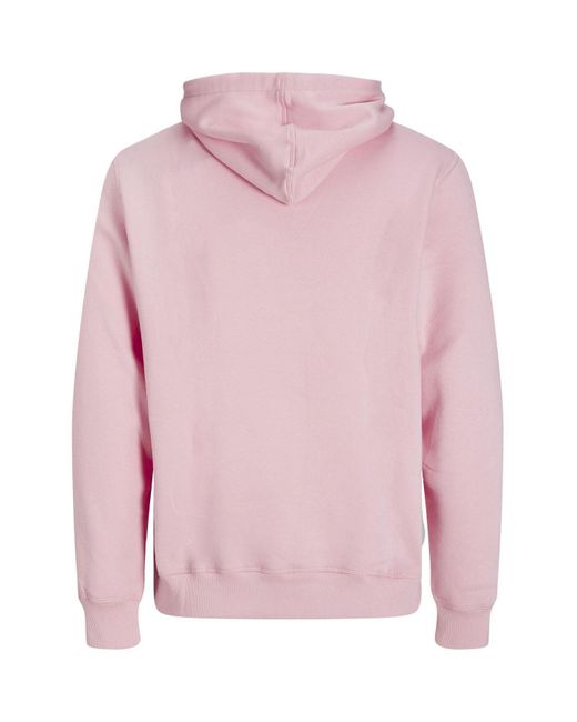 Jack & Jones Kapuzenpullover Logo Kapuzenpullover Für Herren in Pink für Herren