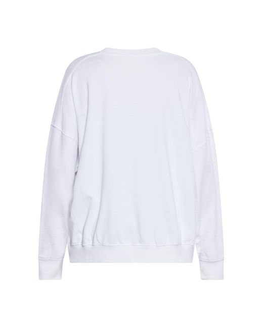 myMo White Sweatshirt regular fit