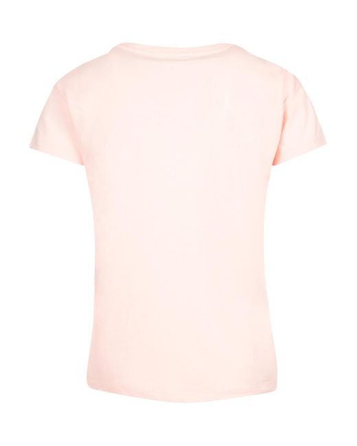 Merchcode Pink Brandalised Follow Your Dreams Kullt Box Tee Für Damen