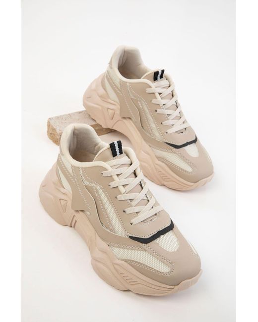 Soho Natural Hautschwarzer Sneaker Für Damen