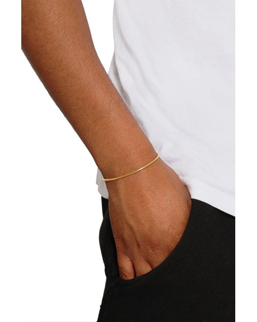 Heideman Sleek Armkette Valer Modisch Für Herren in Metallic für Herren