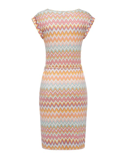 Ragwear White Sommerkleid Taggien Print Für Damen