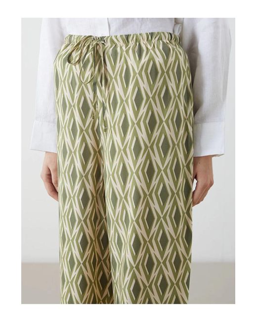 LC Waikiki Multicolor Lcw Modest Gemusterte Hose Mit Elastischem Bund Für Damen