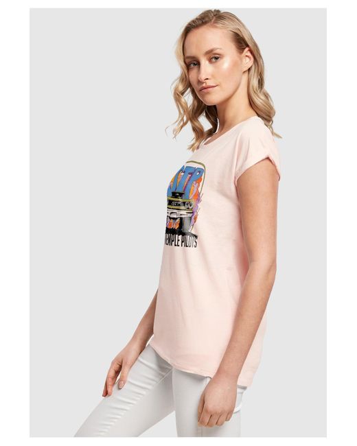 pilots temple Merchcode vintage-muskel-t-shirt | Lyst Stone DE in Pink –