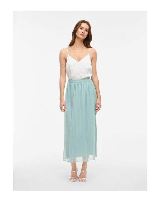 Vila Green Maxirock Vifalia High Waist Für Damen