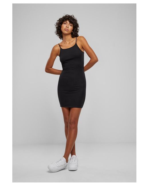 Urban Classics Black Ladies' slim fit dress