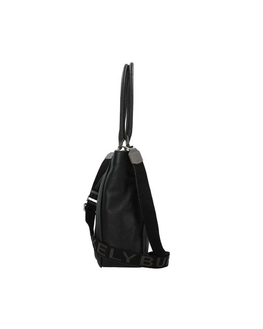 Burkely Black Always Alyx Shopper Tasche Leder 49 Cm Laptopfach Für Damen
