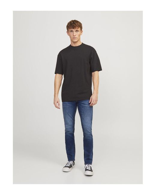Jack & Jones Dar Kesim Kot Pantolon Jjiwhglenn Jjoriginal Ge 682 50Sps Dar Kesim Kot Pantolon Für Herren in Blue für Herren