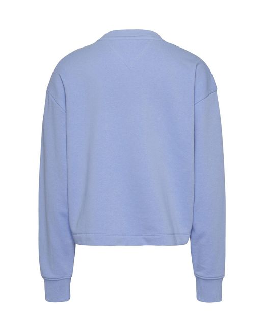 Tommy Hilfiger Blue Sweatshirt figurbetont