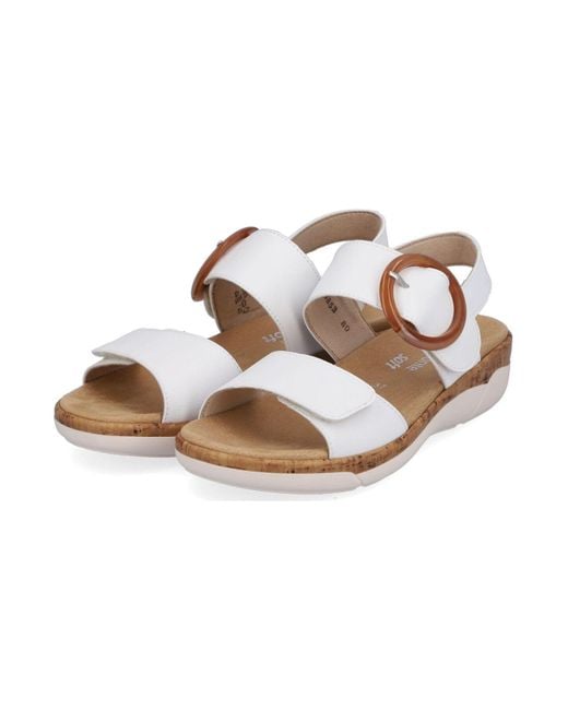Remonte Pink Sandalen Für Damen