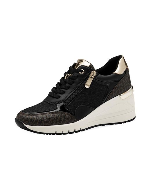 Marco Tozzi Black Low Sneaker Low Top 2-23723- 091 Comb Textil/Synthetik Für Damen