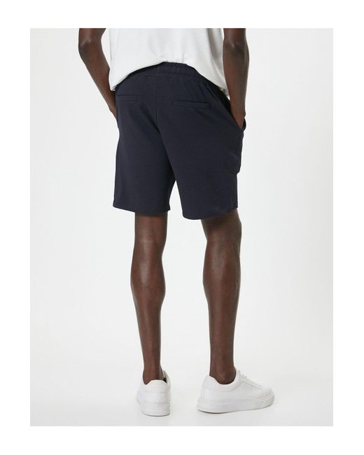 Koton Bermudashorts Aus Baumwolle – Taschendetail Für Herren in White für Herren