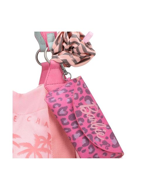 Fritzi aus Preußen Pink Izzy Limited Barbie Malibu Denim Shopper Tasche 42 Cm Für Damen