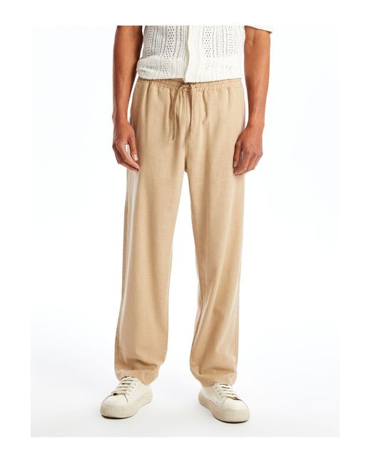 LC Waikiki Bequeme Hose Aus Popeline Für Herren in Metallic für Herren