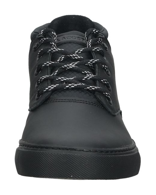 Lacoste Sneaker flacher absatz in Black für Herren