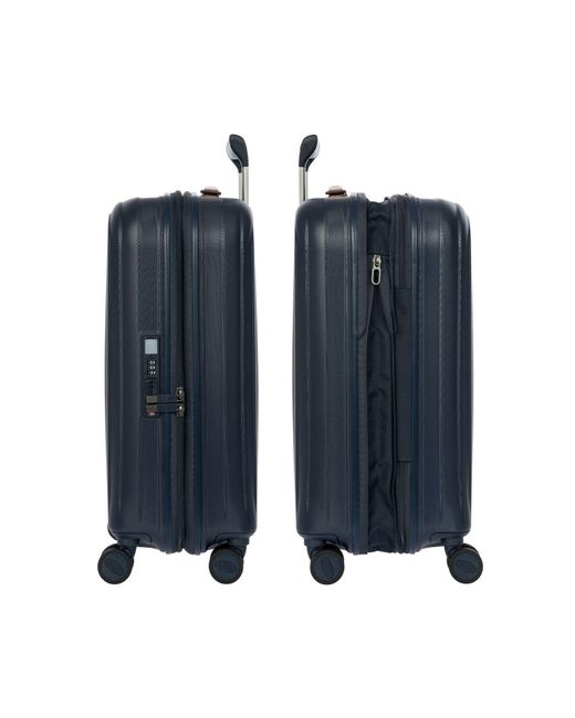 Bric's Taormina 4 Rollen Trolley S 57 Cm Mit Dehnfalte Für Herren in Blue für Herren