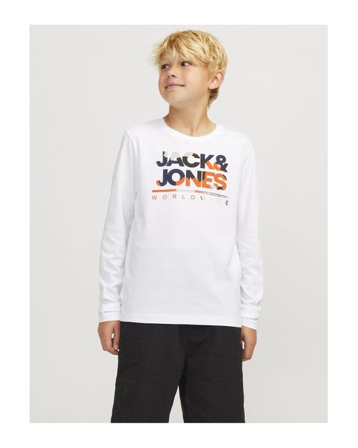 Jack & Jones T-shirt 2er-pack logo t-shirt in White für Herren