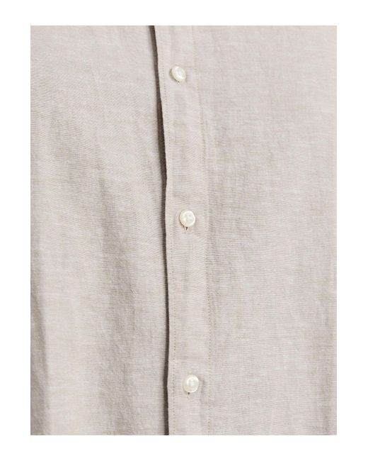 Jack & Jones Hemd Plus Size Regular Fit Hemd Für Herren in Natural für Herren