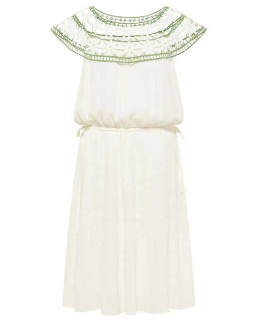 IZIA Natural Farbwechsel Mit Blumenspitze Für Damen