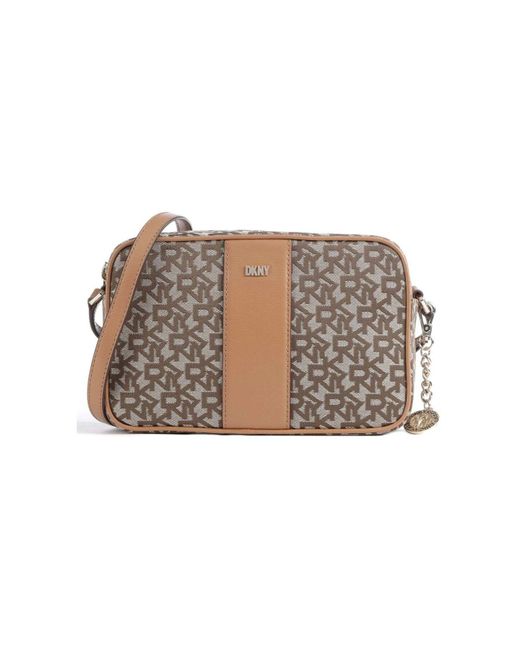 DKNY Brown Hellbraune Umhängetasche, 22 X 13 X 7 Cm, R31Eff39Dvx Für Damen