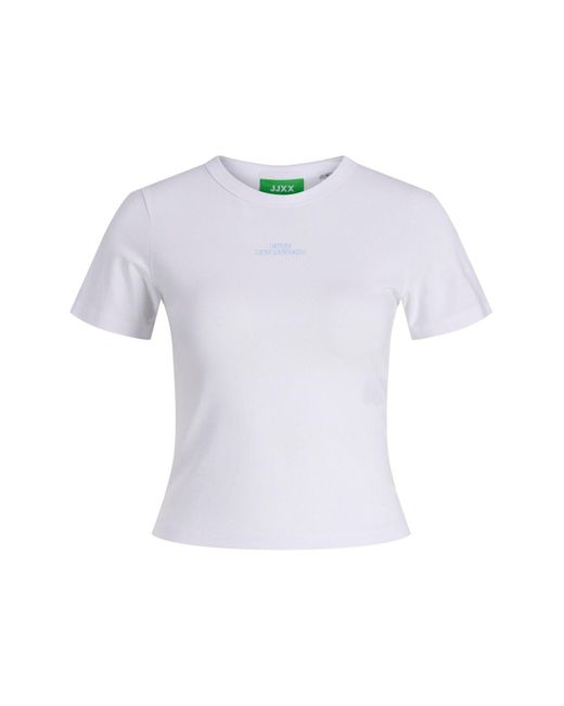 JJXX White T-Shirt Jxgigi T-Shirt Für Damen