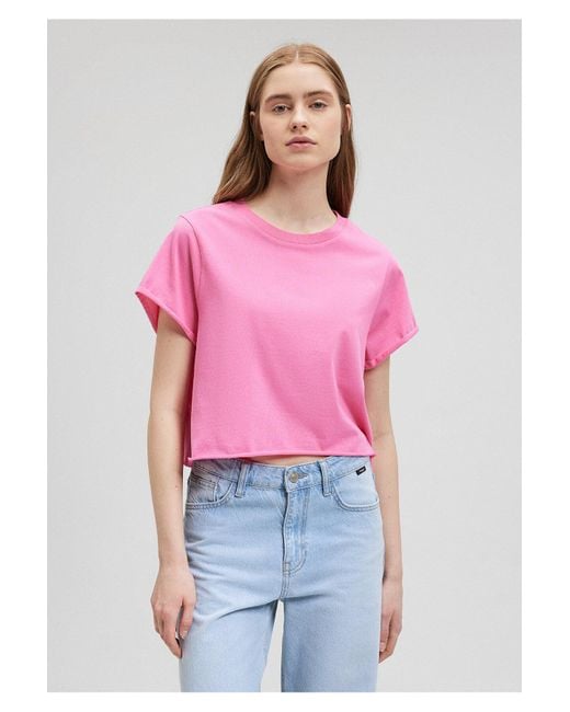 Mavi Pink T-shirt schnitt