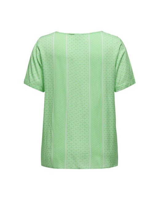 Only Carmakoma Green Bluse slim fit