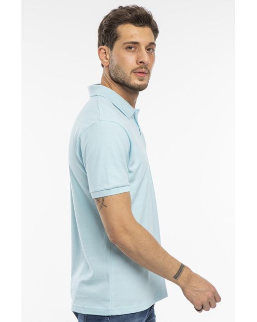 Slazenger Poloshirt regular fit in Blau für Herren | Lyst DE