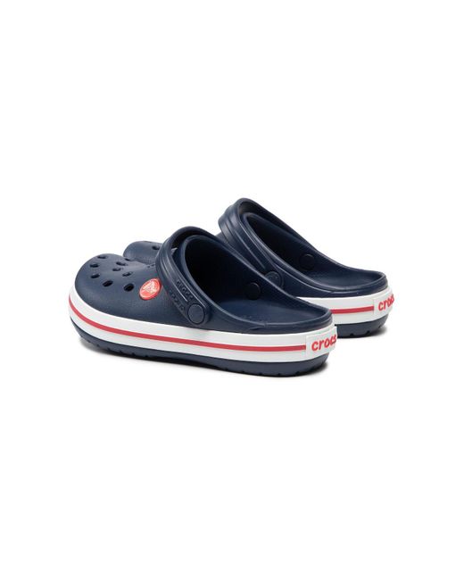 CROCSTM Blue Blaue Crocband Clog K Kinderhausschuhe – Lässiger Stil 207006 _485