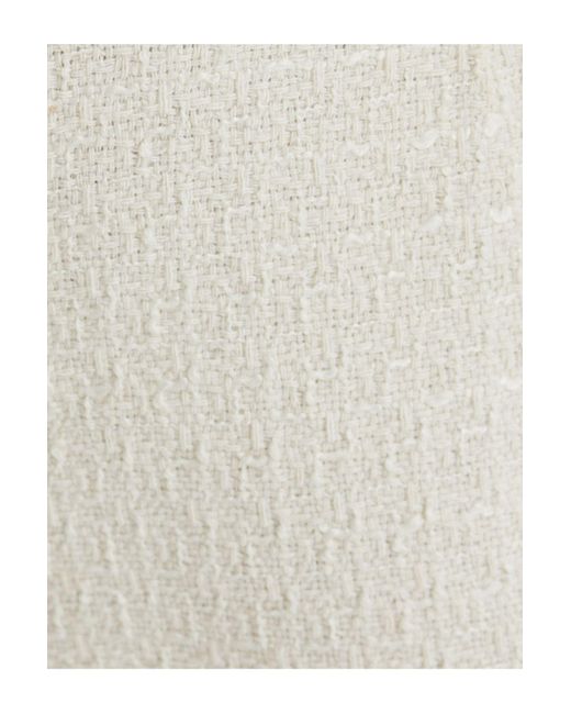 Koton White Mini-Tweed-Shorts Mit Standard-Taille Für Damen
