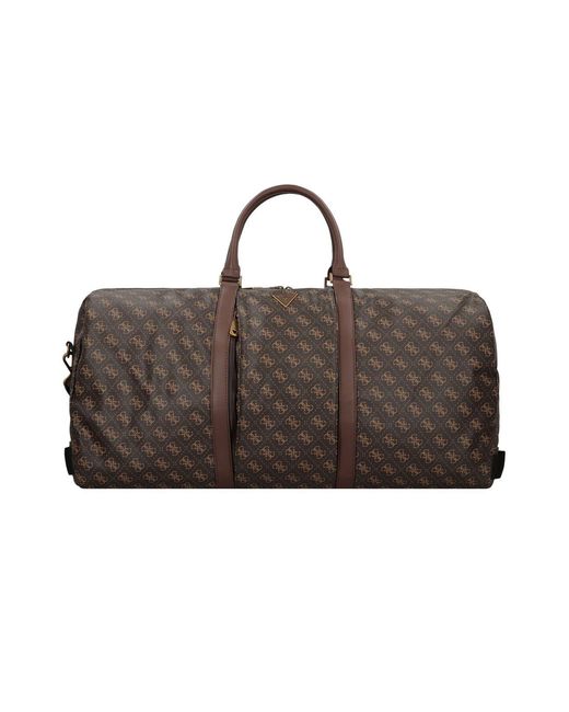 Guess Brown Pisa Weekender Reisetasche 60 Cm Für Damen