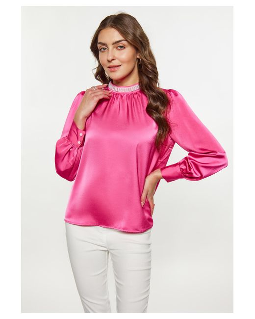 faina Pink Hemd regular fit