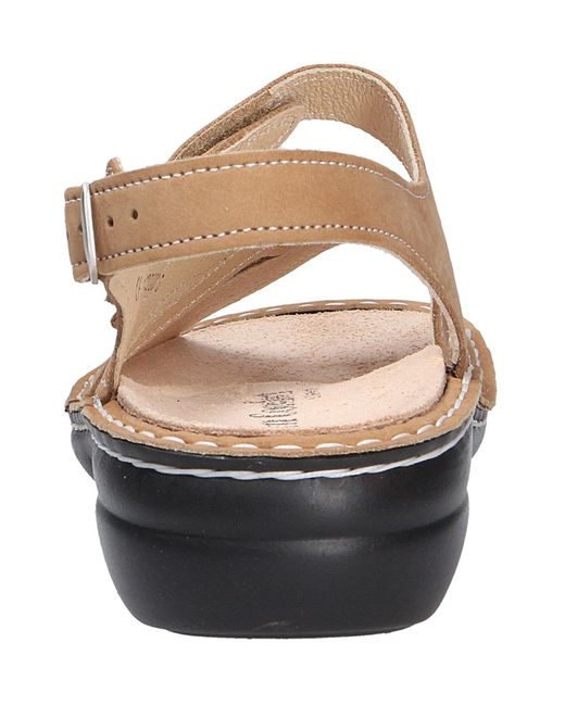 Finn Comfort Natural Sandalette keilabsatz