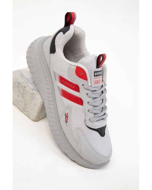 Soho Gray Eisroter -Sneaker