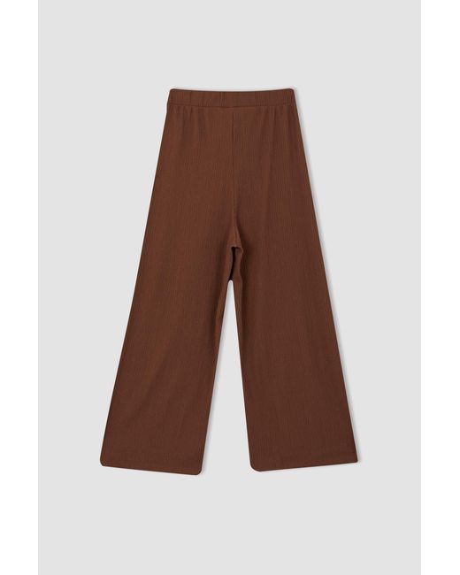 Defacto White Basic-Capri-Hose Für Damen