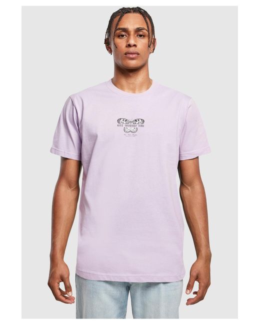 Mister Tee T-shirt in Purple für Herren