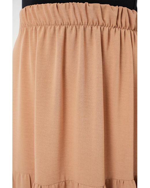 Bigdart Multicolor Ayrobin Langer Rock 8048 Biscuit Für Damen
